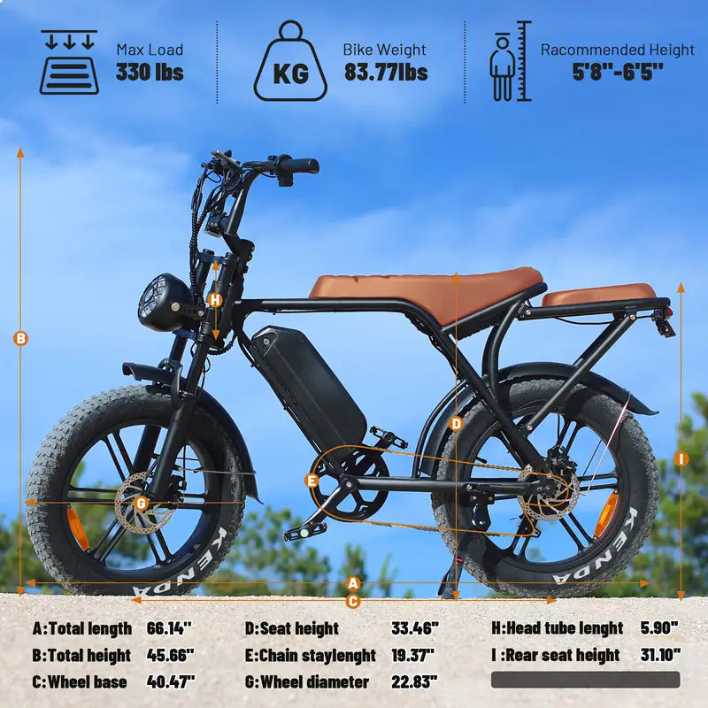 V8 Electric Mountain Bike